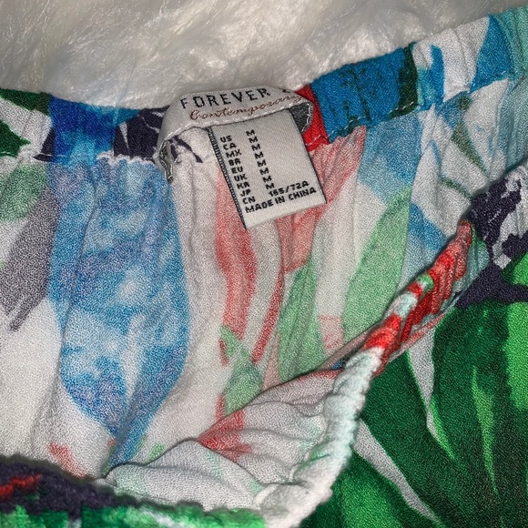 Forever 21 Floral OffShoulder Romper - Picture 3 of 3